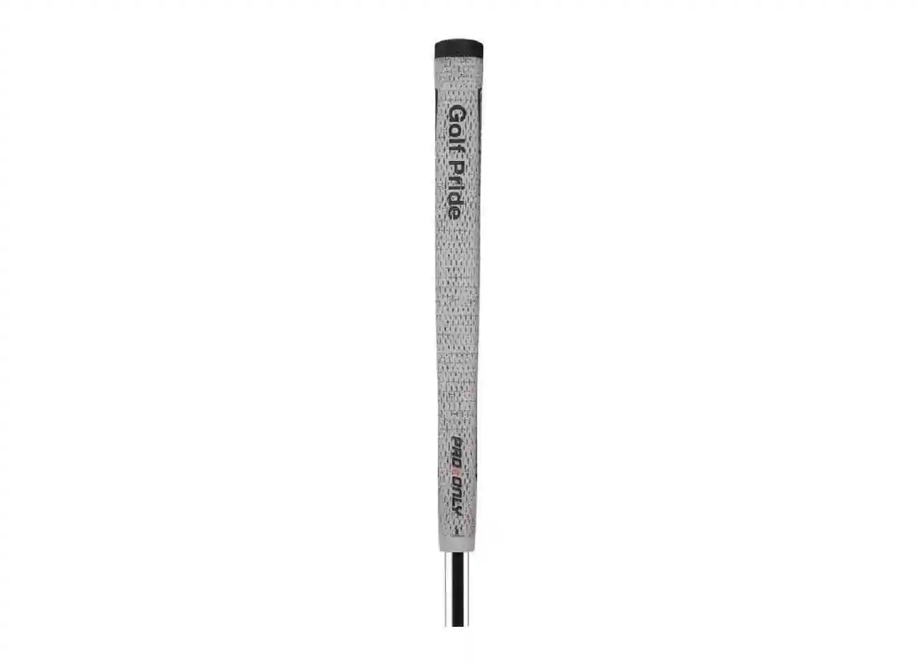 Golf Pride Pro Only Grip - putter grip in grey color placed straight